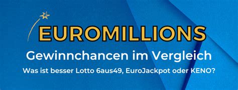 gewinnchancen lotto eurojackpot euromillions
